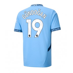 Manchester City Ilkay Gundogan #19 Domaci Dres 2024-25 Kratak Rukavima